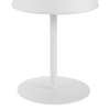 Stolikowa lampa abażurowa Maja 2935 TK Lighting z tkaniny metalowa biała