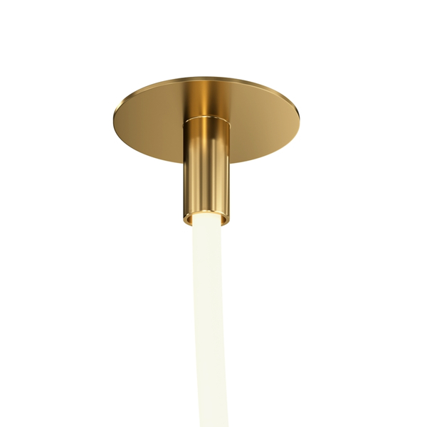 Łuk ledowy zwis Tau MOD146PL-L40G3K Maytoni LED 40W 3000K  biały złoty