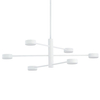 Loftowa LAMPA sufitowa ORBIT 7942 Nowodvorski regulowane pręty sticks molekuły do sypialni białe