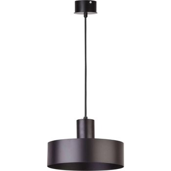 Zwisająca LAMPA RIF 30896 Sigma okrągła OPRAWA salonowa czarna