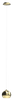 Metalowa lampa wisząca Gulia AZ4980 nowoczesna złota