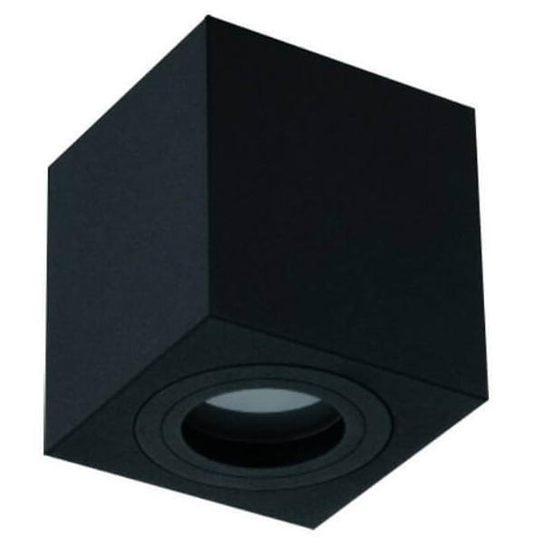 Lampa sufitowa Lago Nero OR82173 do łazienki kwadratowa czarna