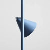 Stożkowa lampa podłogowa FORM 1108A16_2 do sypialni niebieska