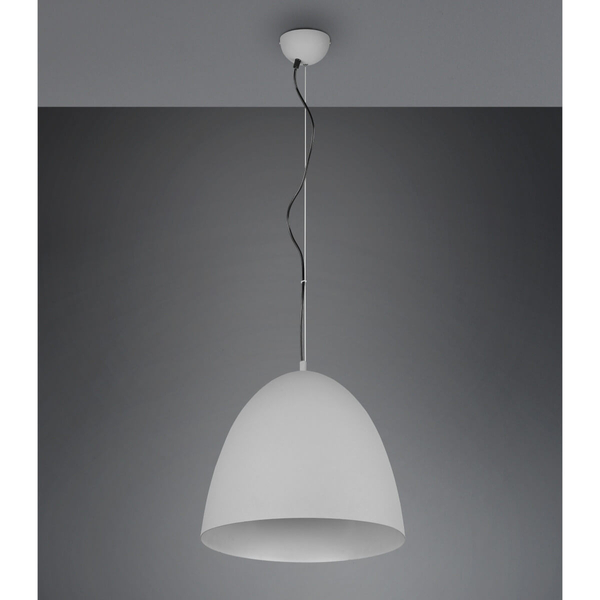 Salonowa lampa wisząca Tilda R30661911 RL Light metalowa szara