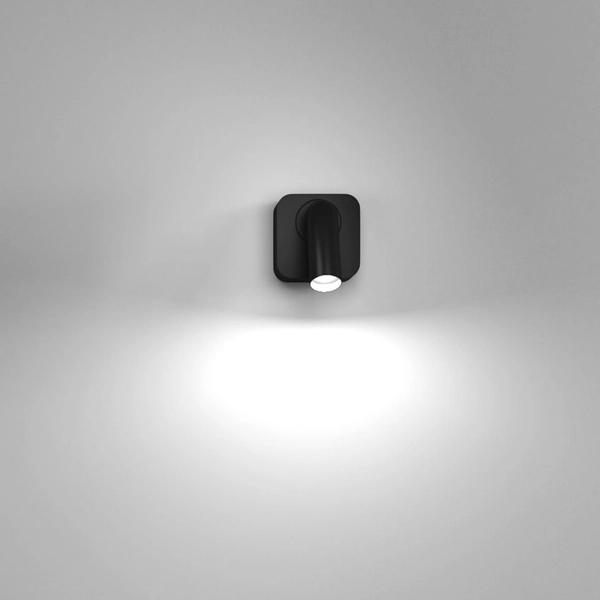 Kinkiet punktowy Mirax C039WL-L3B3K LED 3W do hotelu czarny