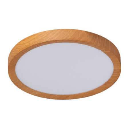 Ledowy plafon Maze ABR-PLO-OCED-24W Abruzzo 24W 3000-6000K biały drewniany