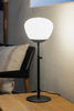 Lampka na biurko Rise 108545 Markslojd metalowa szklana czarna biała