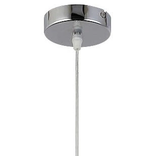 Szklana LAMPA wisząca PETUNIA 5252 Rabalux skandynawski zwis loftowy do salonu chrom