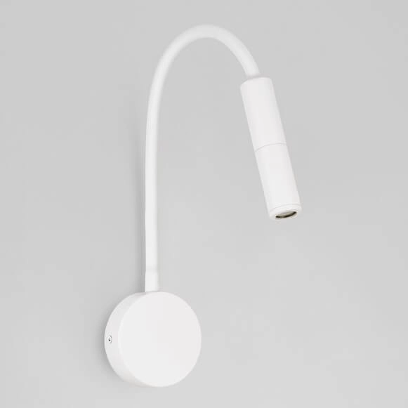 Regulowany kinkiet ścienny VIRU LE44288 LED 6W 3000K tuba biała