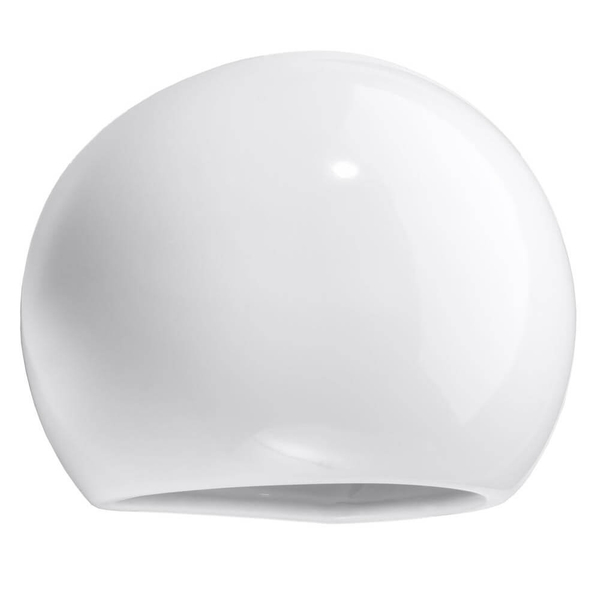 Biała lampa ścienna SL.1026 kulisty kinkiet do przedpokoju