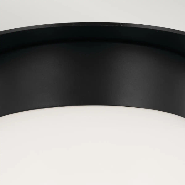 Minimalistyczna sufitowa lampa Albers KL-ALBERS-F-G-BK kula czarna