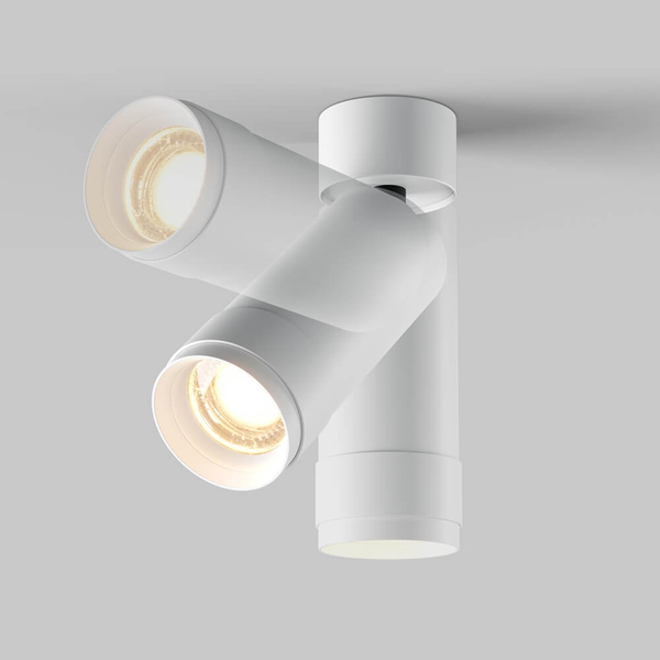 Metalowa lampa nasufitowa Focus C055CL-L12W3K-Z-W LED 12W 3000K biała