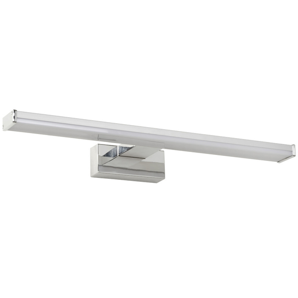 Łazienkowa LAMPA ścienna ONNO 79297/12/12 Lucide metalowa OPRAWA kinkiet LED 12W 3000K prostokątna IP44 satyna chrom biała