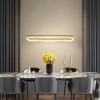 Ringowa lampa wisząca Preciosa ML1868 LED 45W 4000K obręcz do salonu złoty
