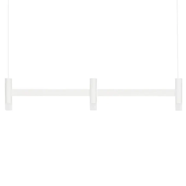 Lampa wisząca potrójna CORVETA LE45431 LED 12W 2700K tuba biała