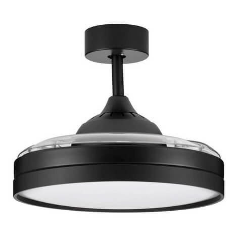 Lampowentylator sufitowy CARANAVI LE44969 LED 36W 3000-6500K z pilotem czarny