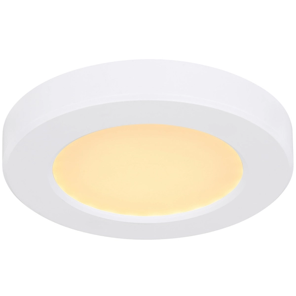 LAMPA sufitowa LASSE 12379-6W Globo okrągła OPRAWA plafon LED 6W 3000K - 6500K metalowy biały