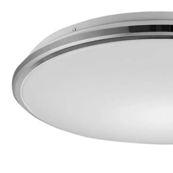 Ledowy plafon Bellis 12080021 sufitowa lampa 18W 4000K srebrna