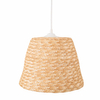 Jadalniana lampa wisząca Pot P0582 Maxlight cage rattan boho japandi biała