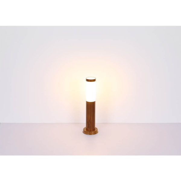 Stojąca LAMPA zewnętrzna BOSTON 3158W Globo ogrodowy słupek outdoor IP44 brązowy