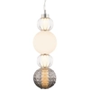 Lampa wisząca LED 17W 3000K okrągła przeźroczysta Collar OUTLET