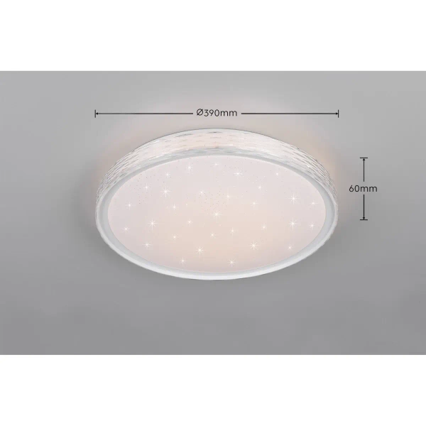 Okrągła lampa sufitowa VARDA R64811101 LED 24W 2700-6500K IP44 biały