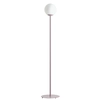 Kulista lampa podłogowa Pinne 1080A13 Aldex nowoczesna ball fioletowa biała