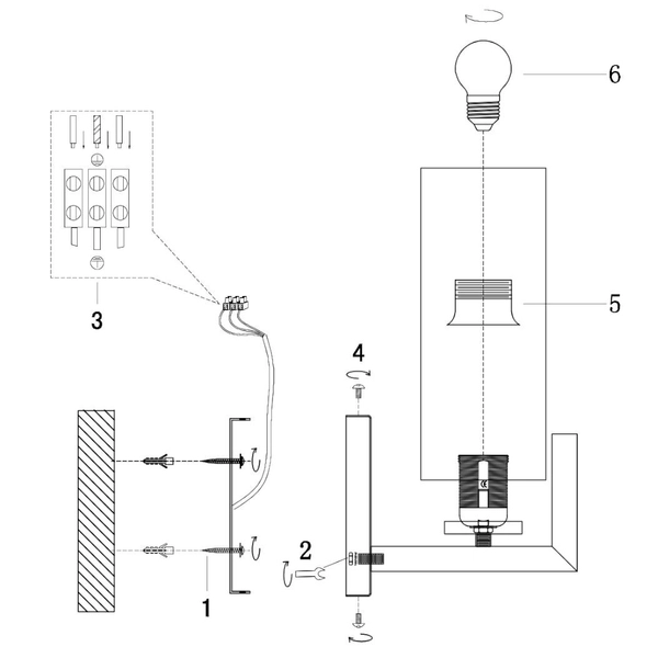 LAMPA ścienna FORTANO MOD089WL-01BS Maytoni szklana OPRAWA kinkiet tuba modernistyczna biała mosiądz