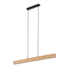 Wisząca lampa belka Teo 6615 TK Lighting LED 36W 3200K czarny drewniany