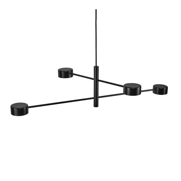 Lampa wisząca do salonu Clyde 2010803003 LED 4W 2700K czarny