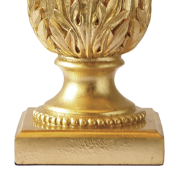 Abażurowa lampka stolikowa Pineapple PIN4235 ananas złoty