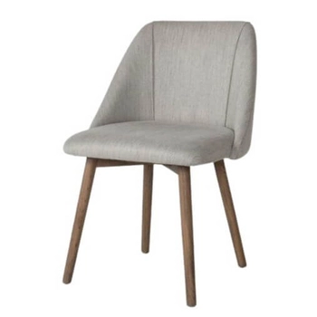 Jadalniane krzesło z tkaniny Elliot 5055999252935 szare