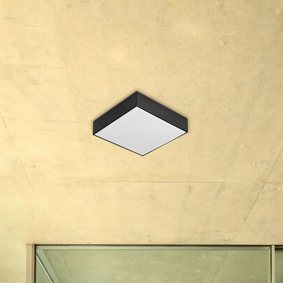 Plafon LAMPA sufitowa TARTU 7899 Rabalux łazienkowa OPRAWA plafoniera LED 18W 2800K - 6000K metalowa kwadratowa IP44 czarna