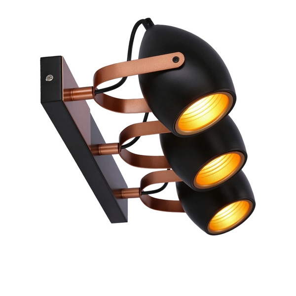 Potrójna lampa sufitowa Anica 93-82589 Candellux regulowana czarna