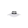 Plafon MEDUSA przezroczysty czarny AZ6790 1xLED 30W 3000K do salonu