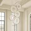 Wisząca lampa transparentna złota STARDUST LED 120W 3000K MSE1501100587