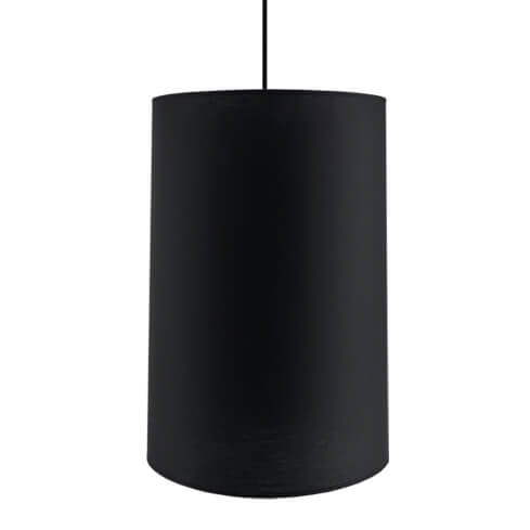 Wisząca lampa Lamego 5189 Shilo tuba materiałowa do kuchni czarna
