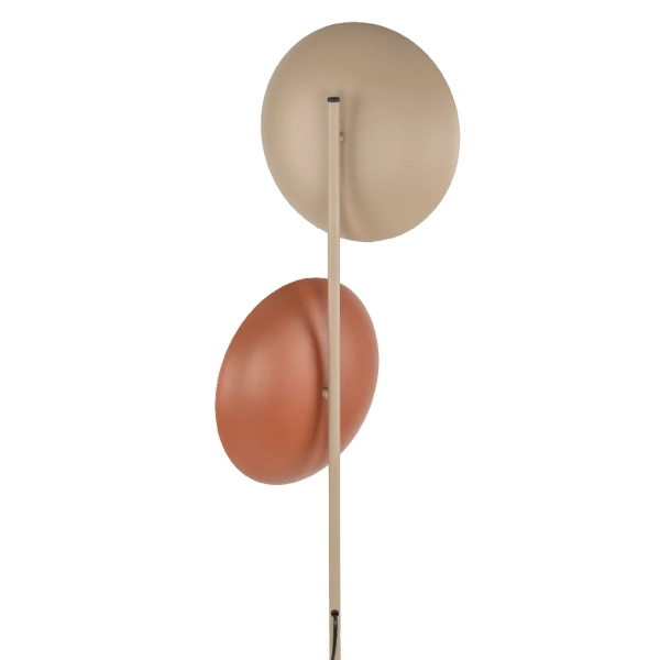 Salonowa lampa stojąca Slate Mix 16138 mleczne kule wielokolorowy