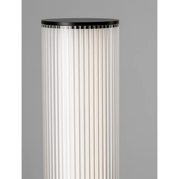 Zewnętrzny słupek metalowy MONSECA LE75105 LED 25W 3000K IP65 czarny