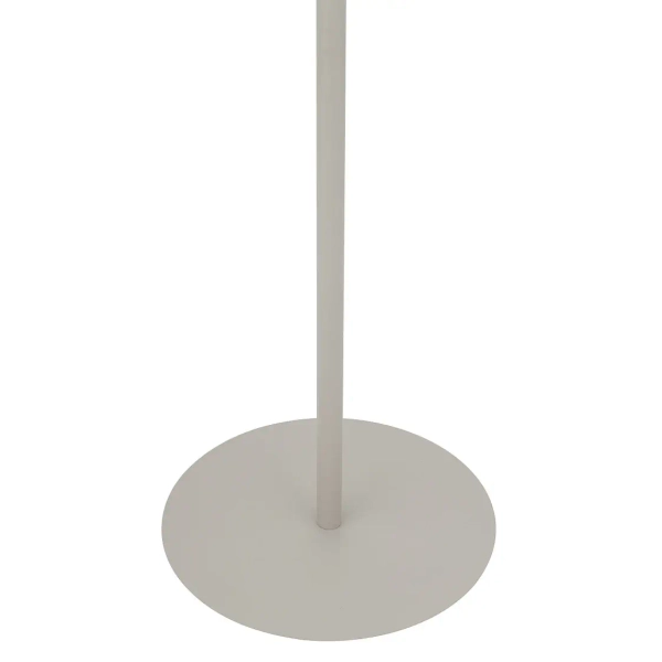 Nowoczesna podłogowa lampa TUTOIA 11683 tkanina beżowa