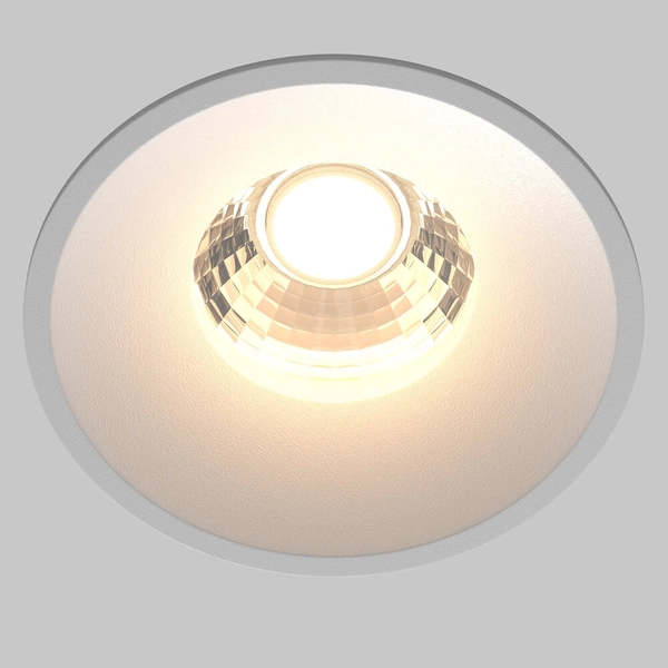 Lampa wpustowa Round DL058-12W3K-W Maytoni LED 12W 3000K downlight biała