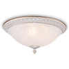 Lampa sufitowa pałacowa Pascal C908-CL-03-W Maytoni szklana antyczny brąz