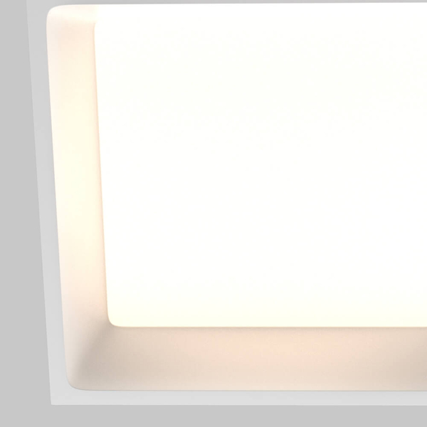 Lampa kwadratowa sufitowa Okno DL056-24W3-4-6K-W LED 24W IP44 biała
