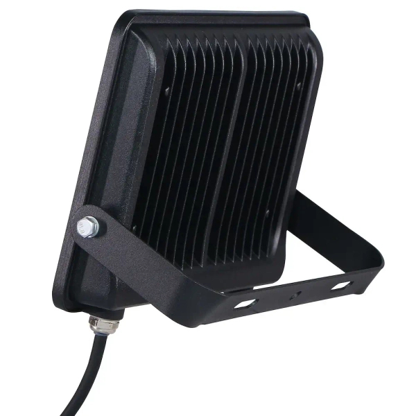 Zewnętrzny halogen ledowy EKN1623 LED 100W 4000K do ogrodu IP65 czarny