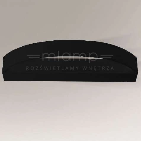 LAMPA ścienna ENIWA 4452 Shilo półokrągła OPRAWA przyścienna LED 1,68W 3000K metalowa kinkiet czarny