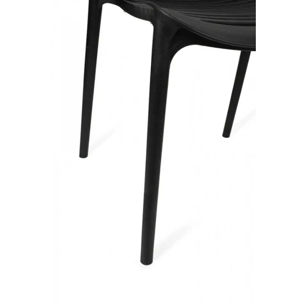 Krzesło do ogrodu SUNNY czarne KH010100217 wys. 84,5 cm na taras