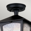 Lampa przysufitowa zewnętrzna York BL6A-BLACK Elstead na balkon czarna