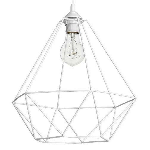 Druciana LAMPA wisząca BASKET 7214 Milagro metalowa OPRAWA zwis klatka loft czarna
