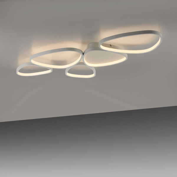Sufitowa lampa Pebbles 14045-16 Just Light LED 42W 3000K biała