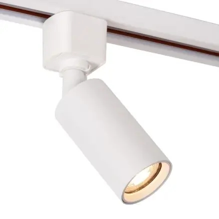 Szynowa lampa jednofazowa nasufitowa RITMO 09960/01/31 regulowana biała